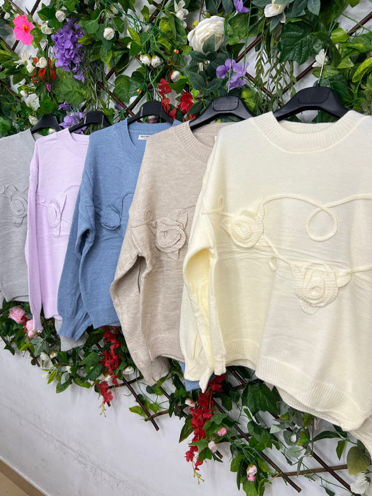 Jersey Flores Relieves