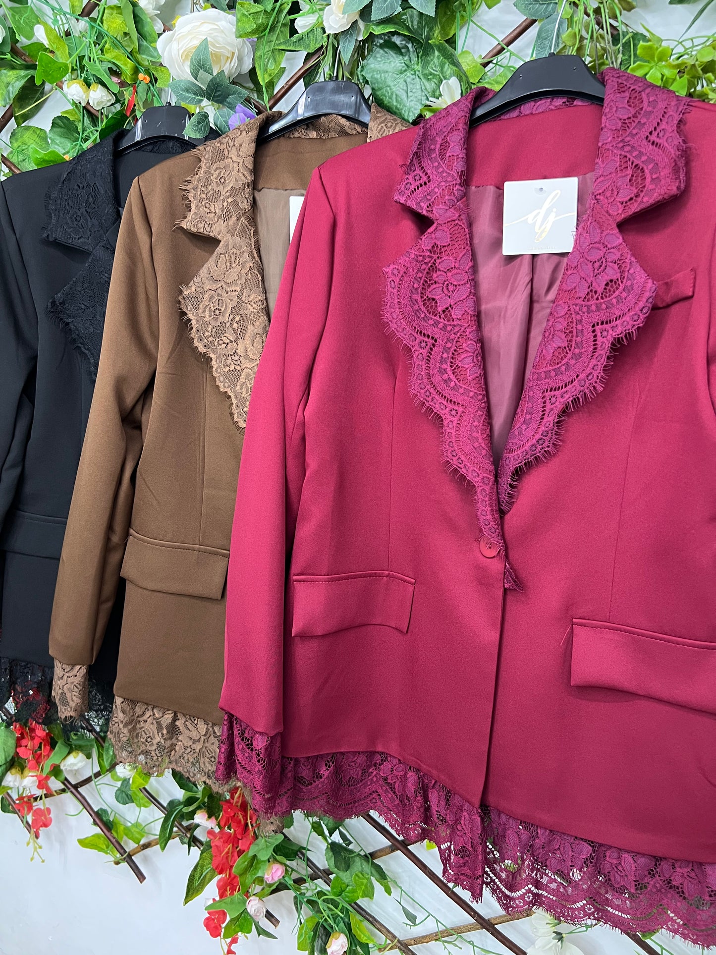 Americana Detalles Puntilla