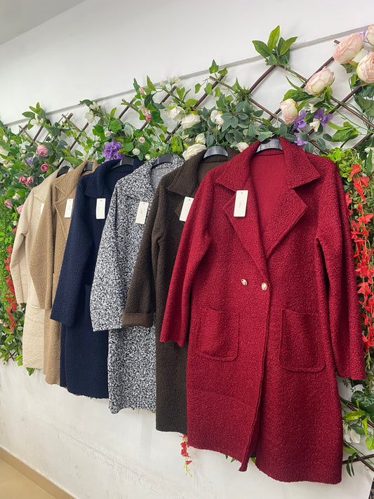 Abrigo Largo Ricitos