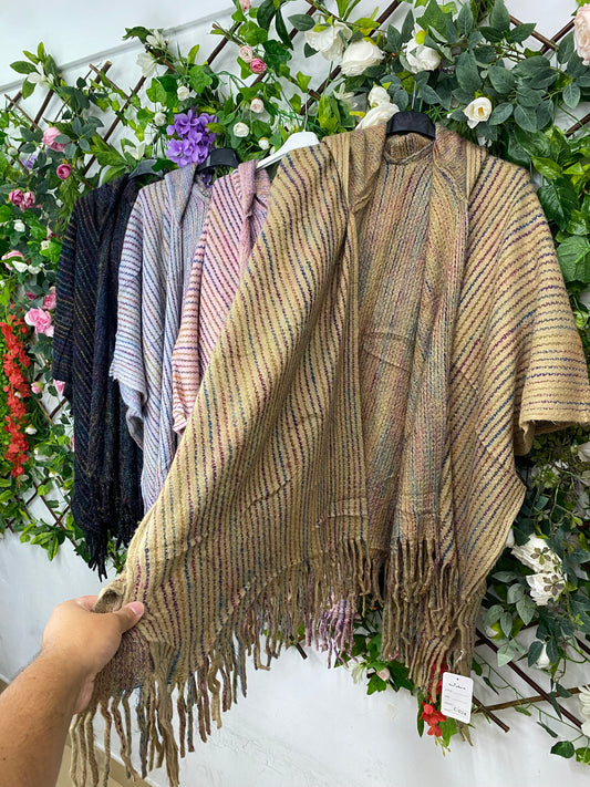 Poncho Rayitas Colores