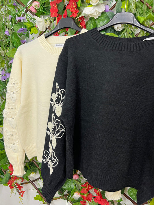 Jersey Bordados Strass