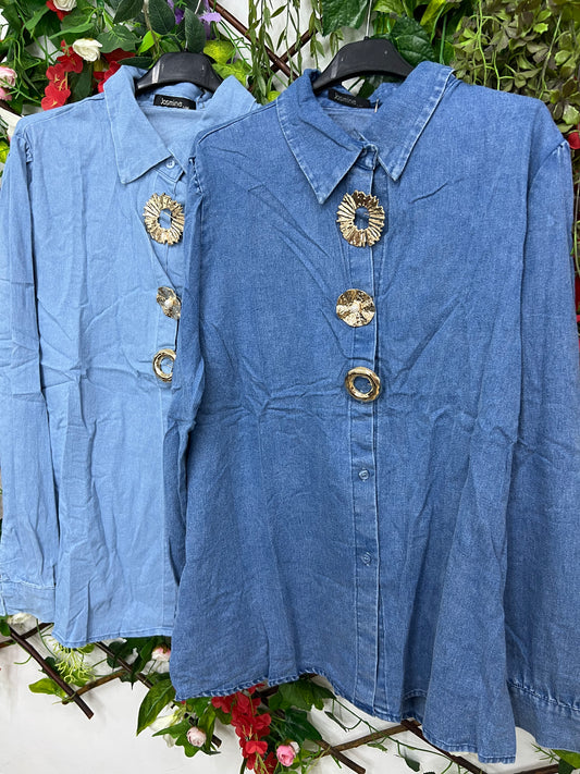 Camisa Vaquera Oceanic