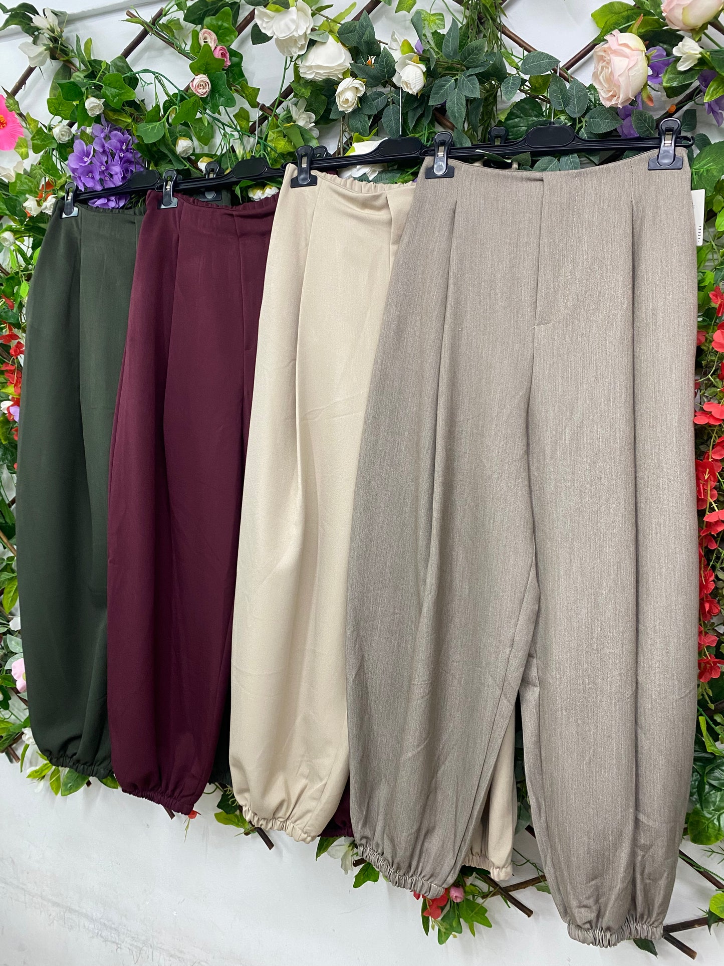 Pantalon Bombacho Pliegues