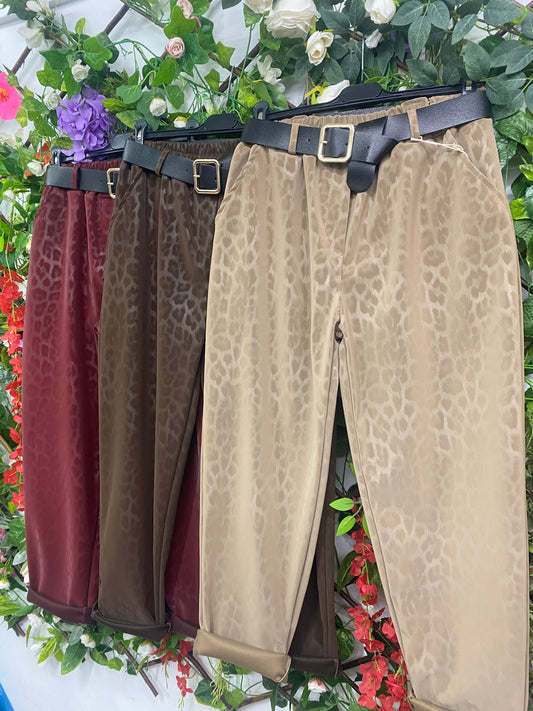 Pantalon Print Brillo