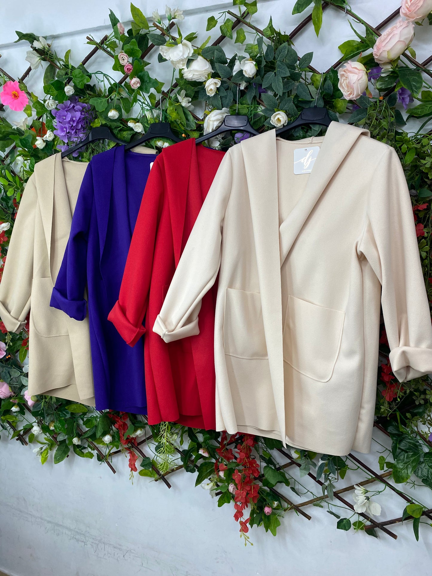 Chaqueta Paño Gorro Bolsillos