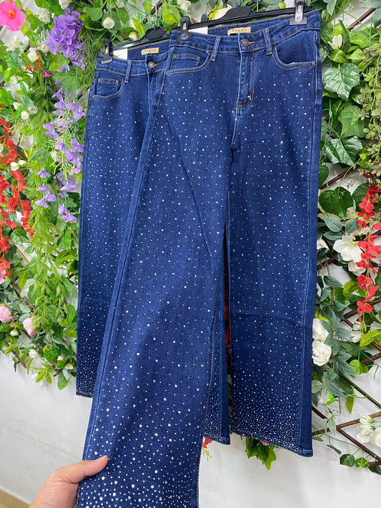 Vaquero Wide Leg Piedras