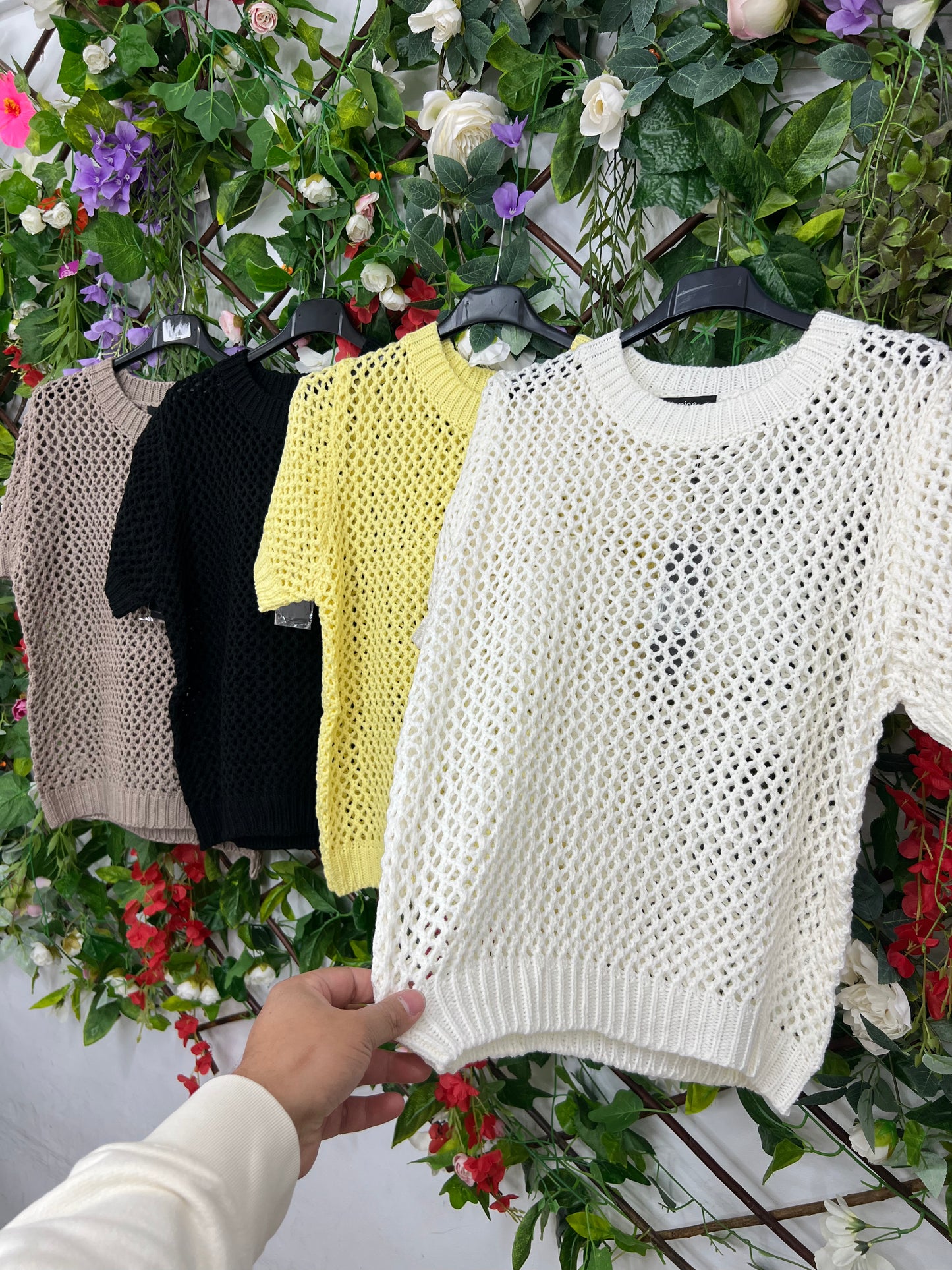 Camiseta Punto Calado