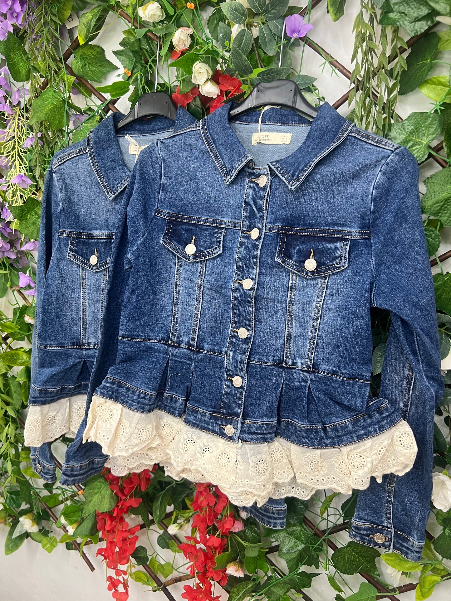 Chaqueta Vaquera Puntilla