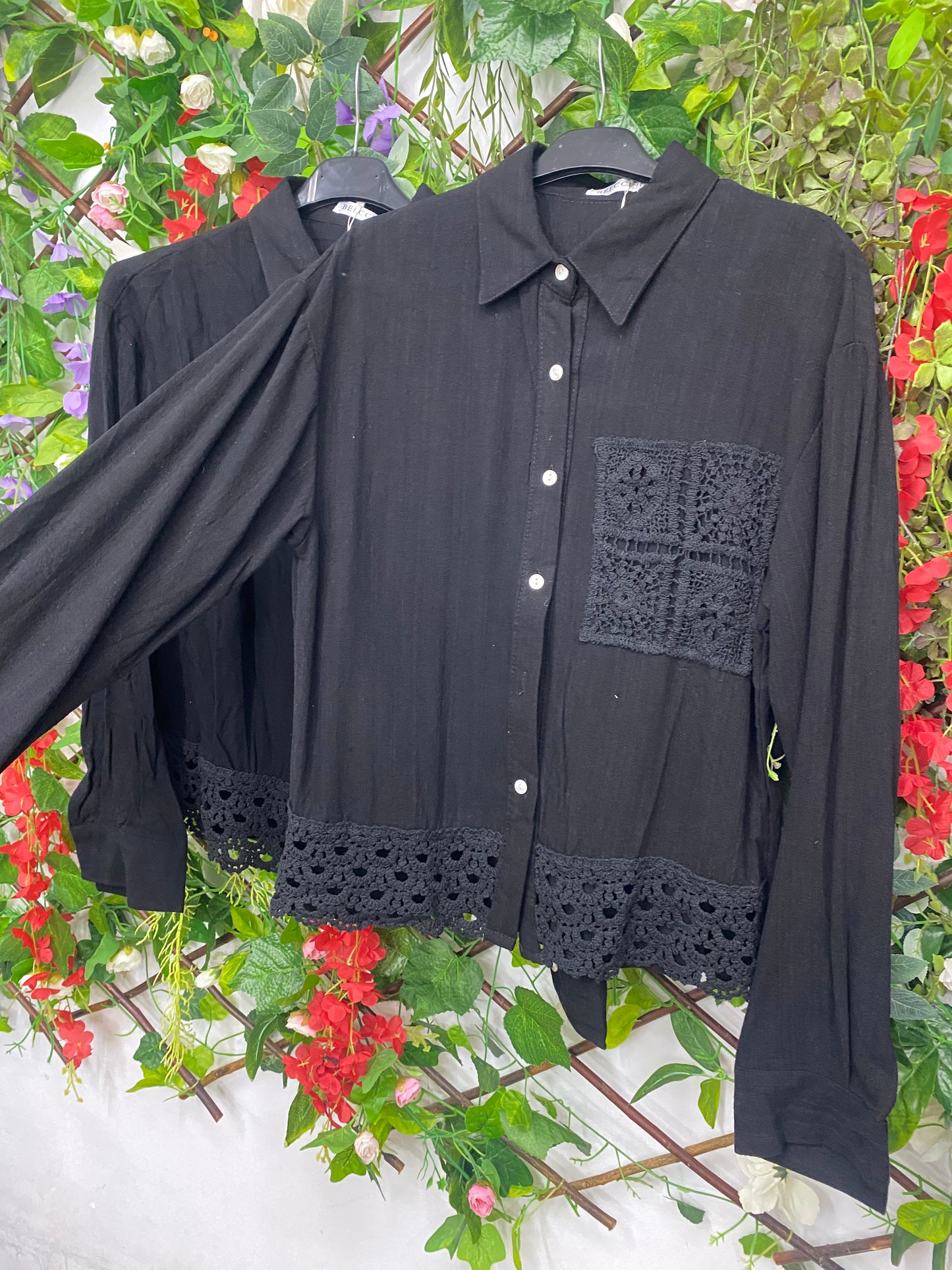 Camisa Encajes