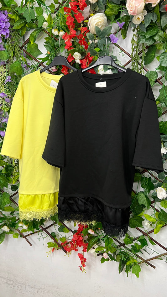 Camiseta Encajes