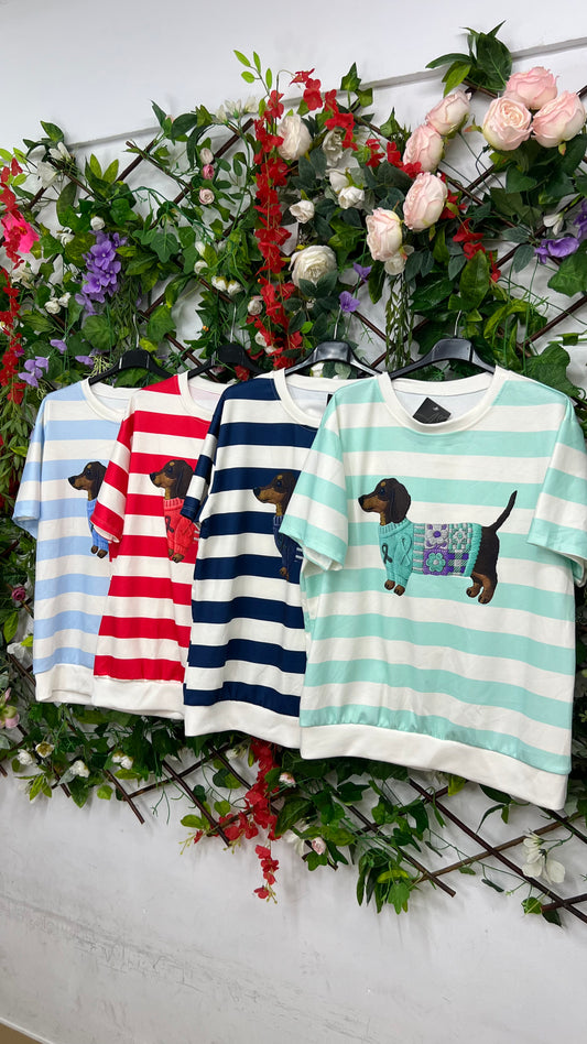 Camiseta Perro Marinero