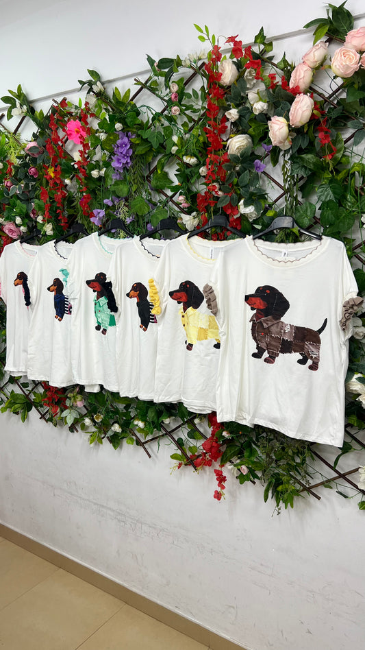 Camiseta Hilo Perrito