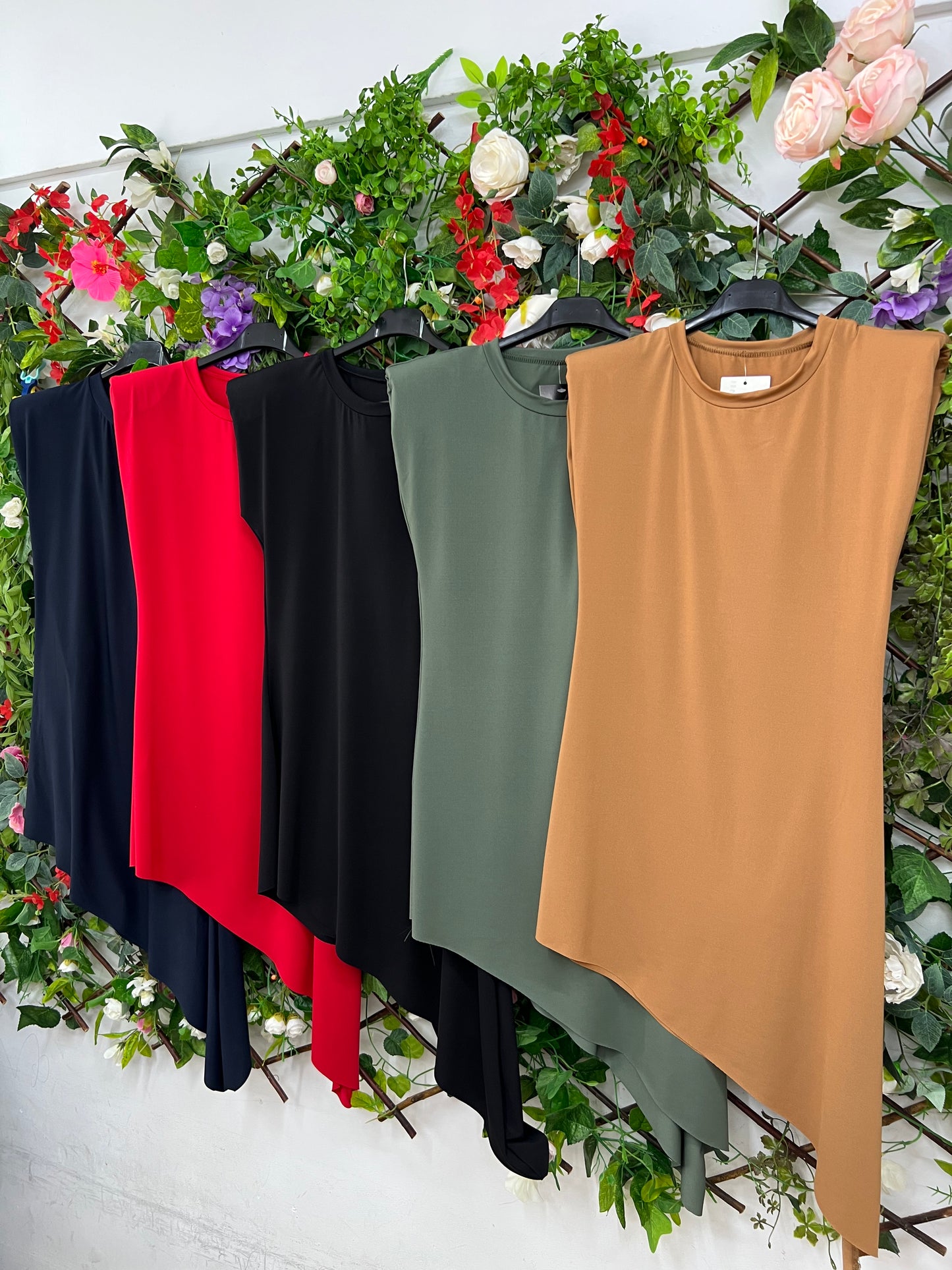 Blusa Hombrera Asimetrica