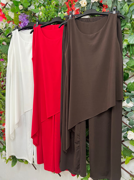 Conjunto Licra Asimetrico