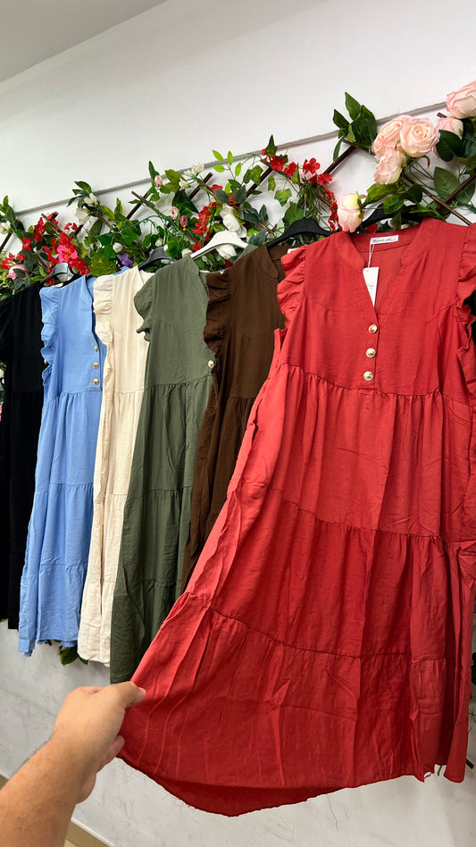 Vestido Volantitos