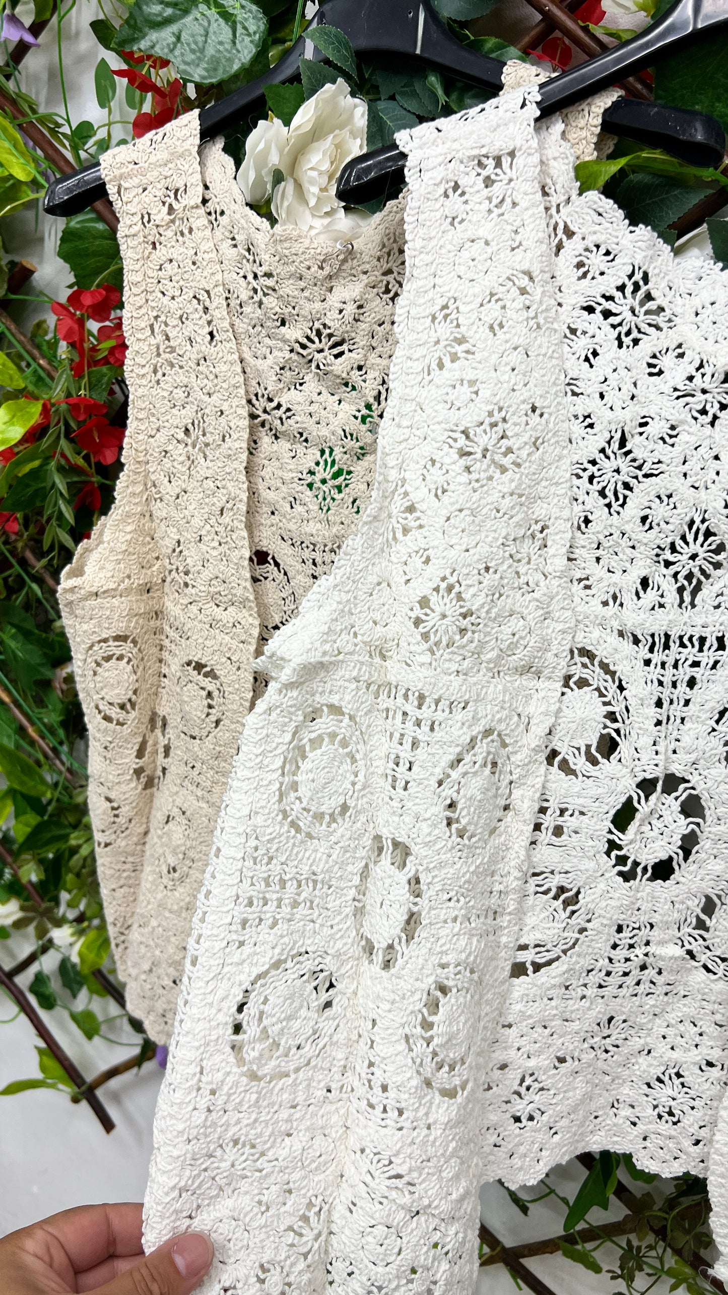 Chaleco Crochet Abierto