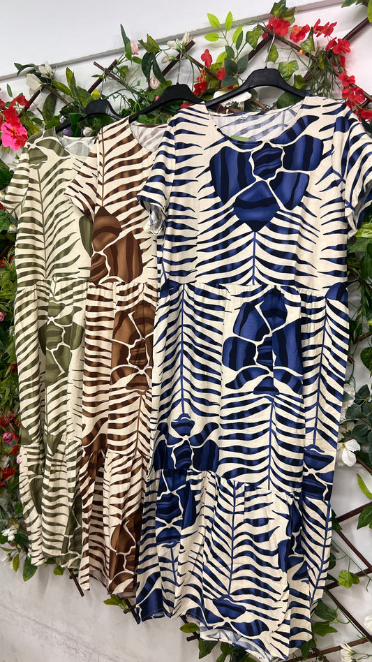 Vestido Print Petalos