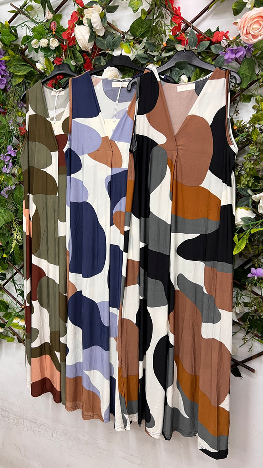 Vestido Midi Licra Fria