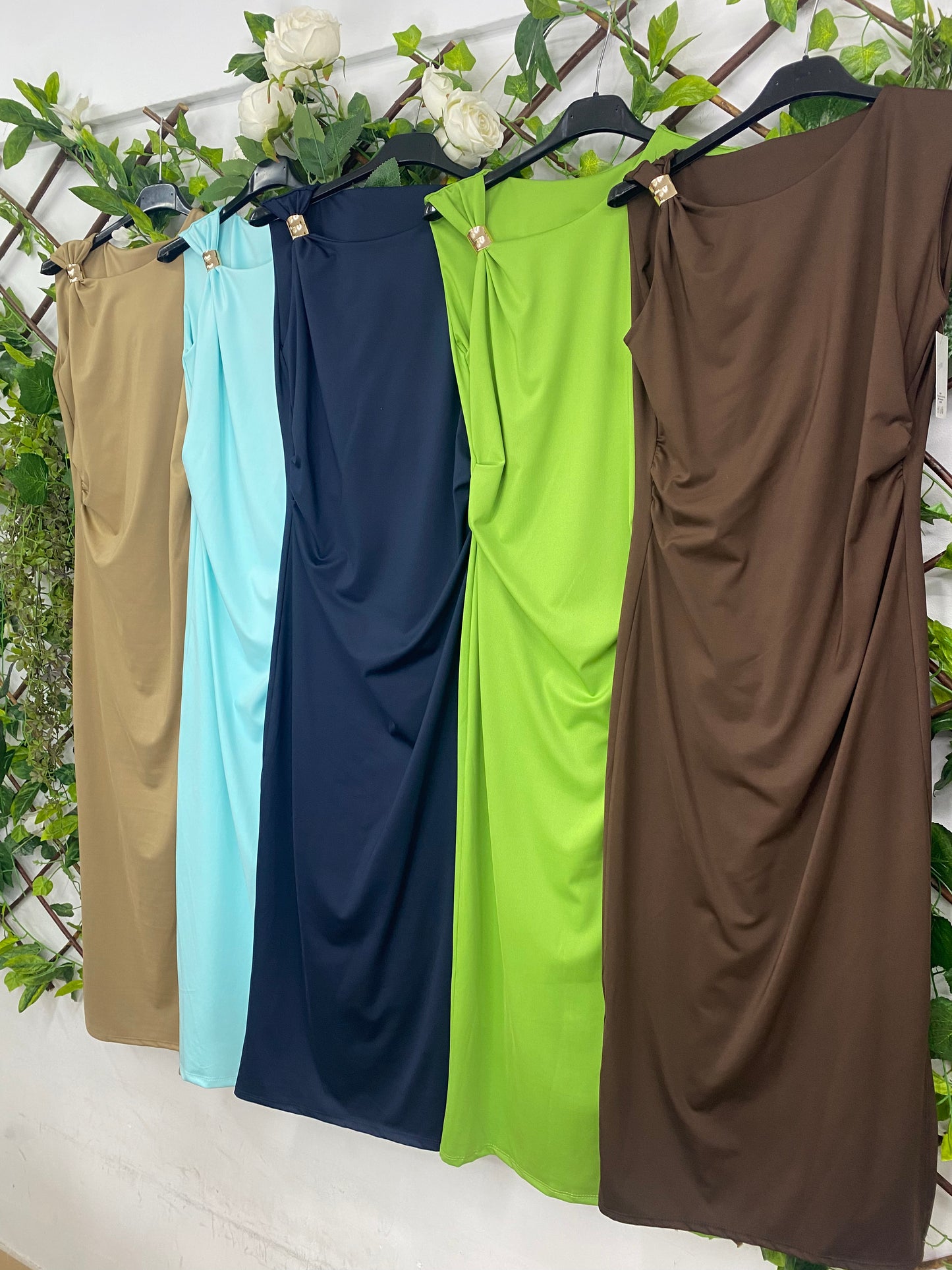 Vestido Licra Frunce