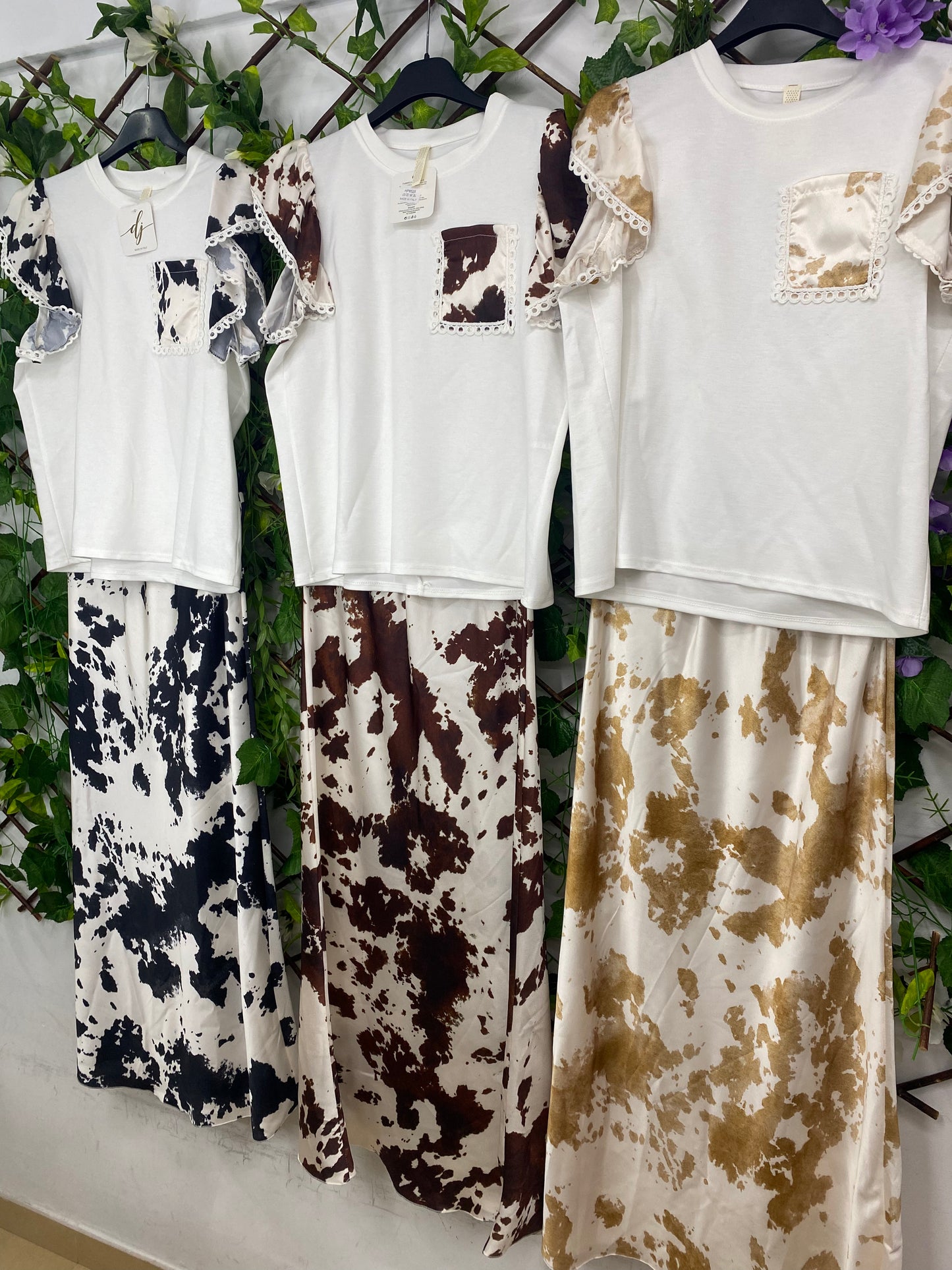 Conjunto Falda Vaca