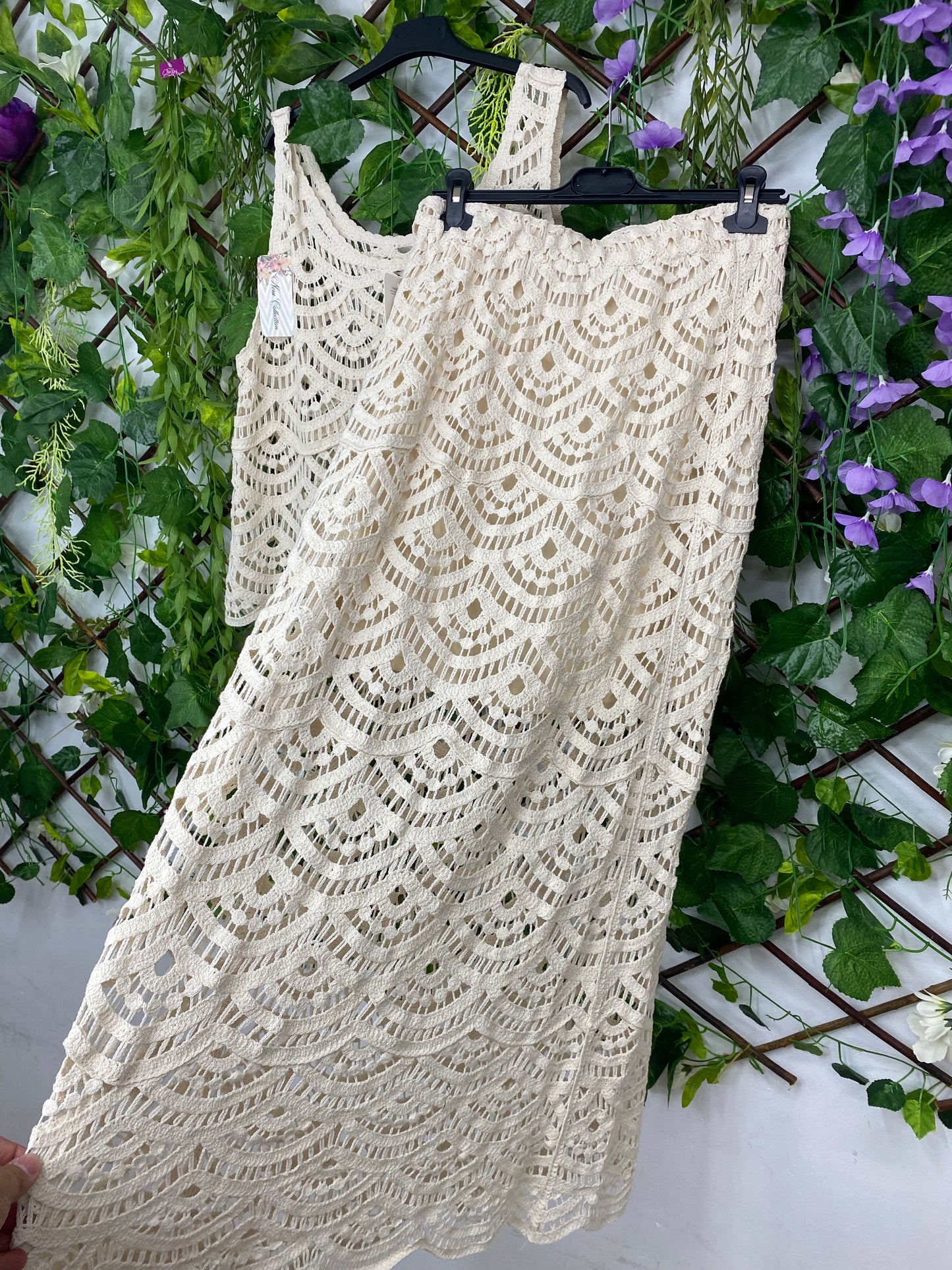 Conjunto Falda Crochet