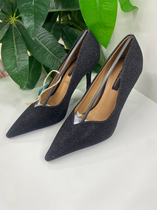 Tacon Purpurina Negro