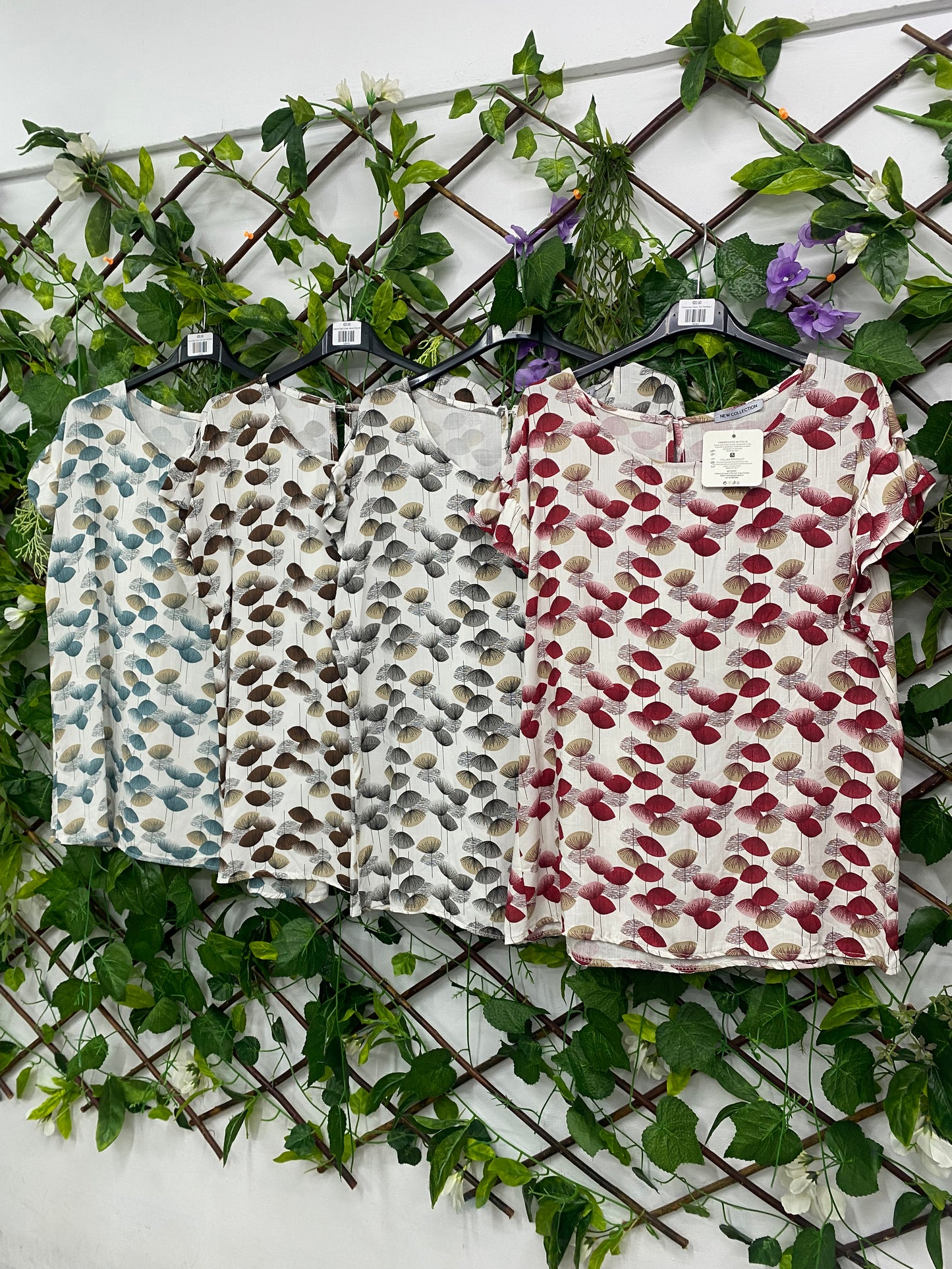 Camisa Hojas