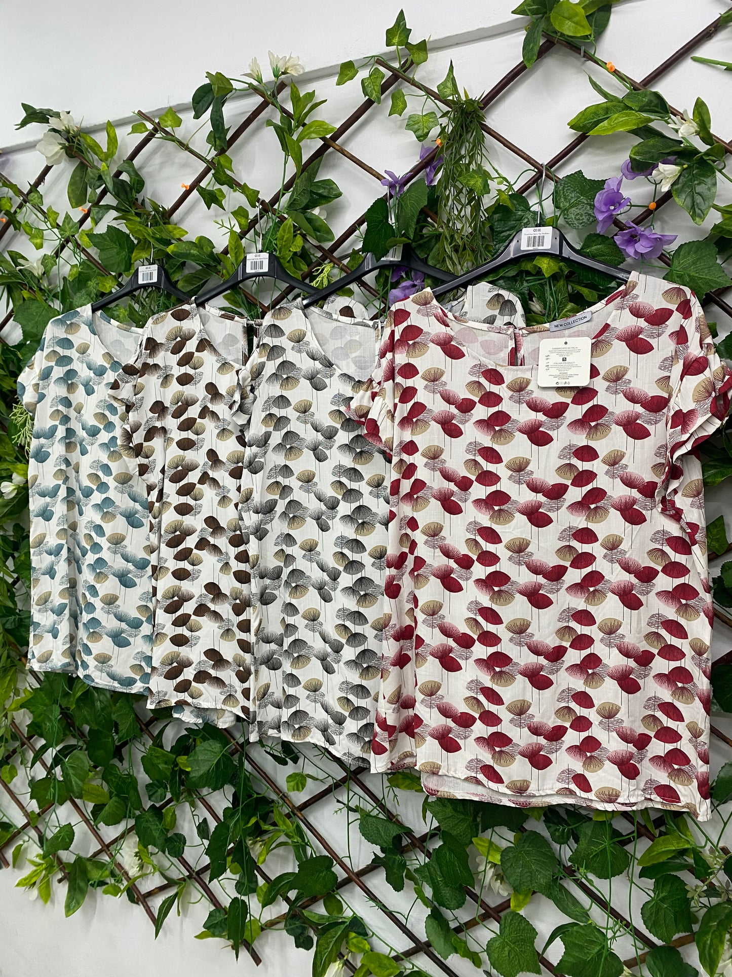 Camisa Hojas