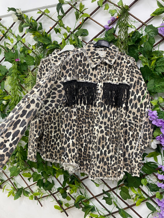 Chaqueta Vaquera Print
