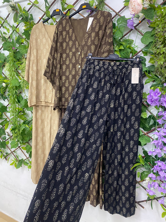 Conjunto Kimono Hojas