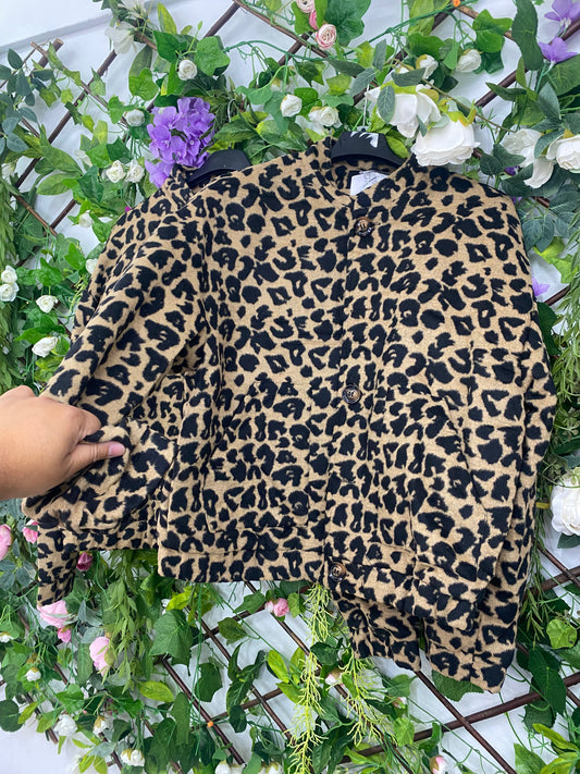 Chaqueta Print Bolsillos