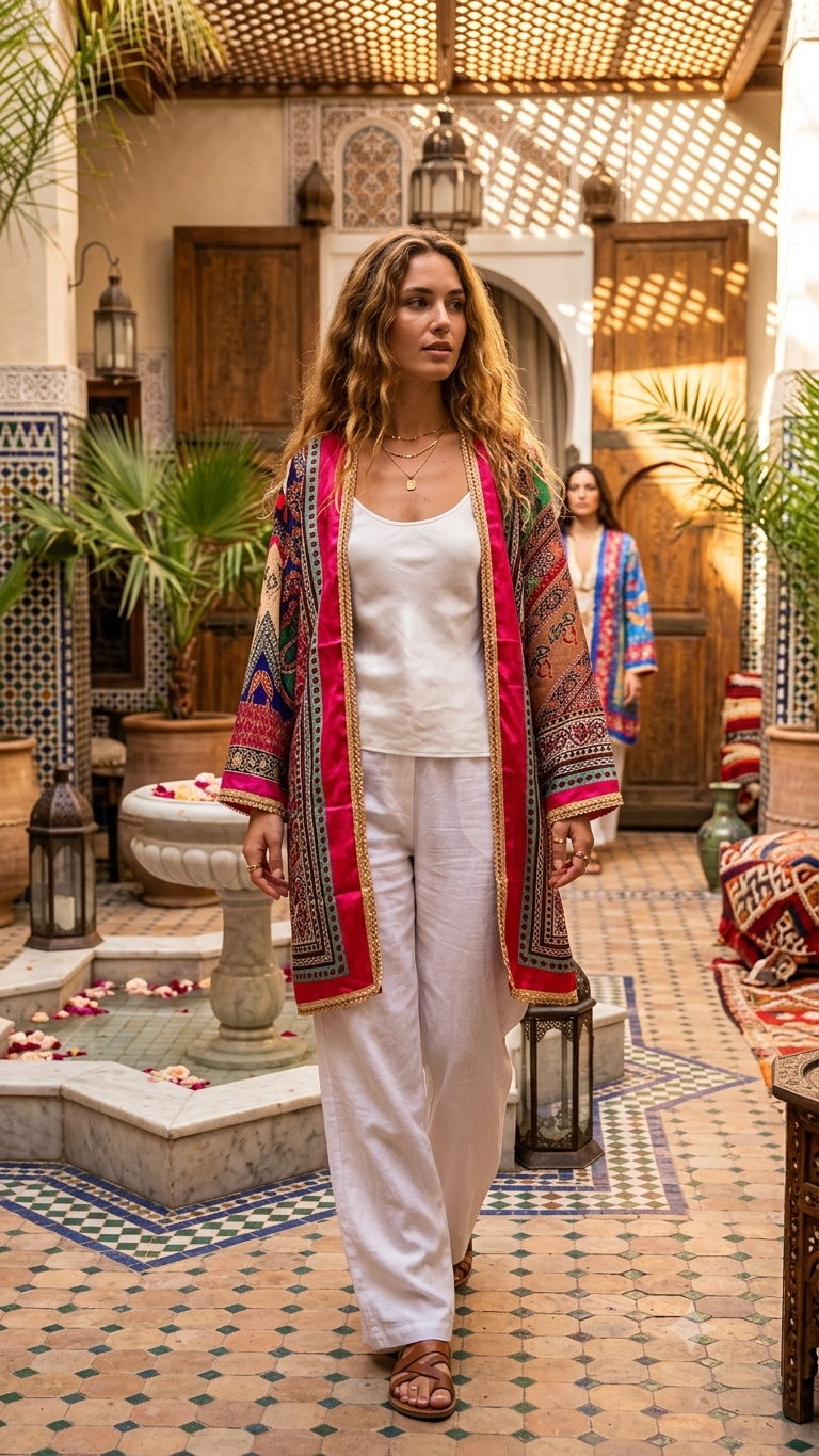 Kaftan Bohemio MultiColor