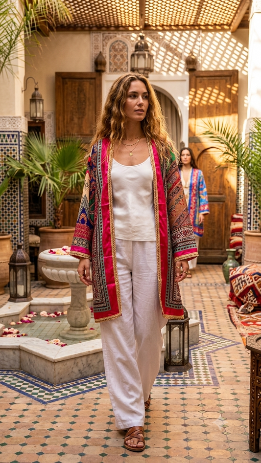 Kaftan Bohemio MultiColor