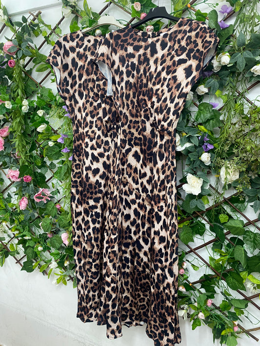 Vestido Forma Print