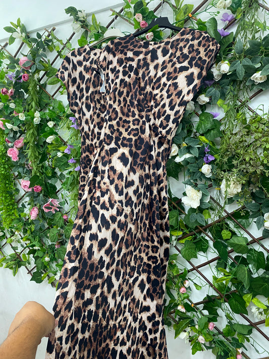 Vestido Forma Print