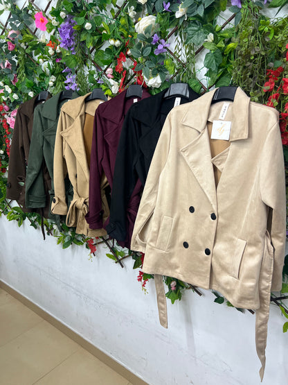 Gabardina Corta Ante