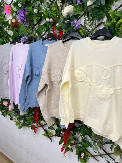 Jersey Flores Relieves