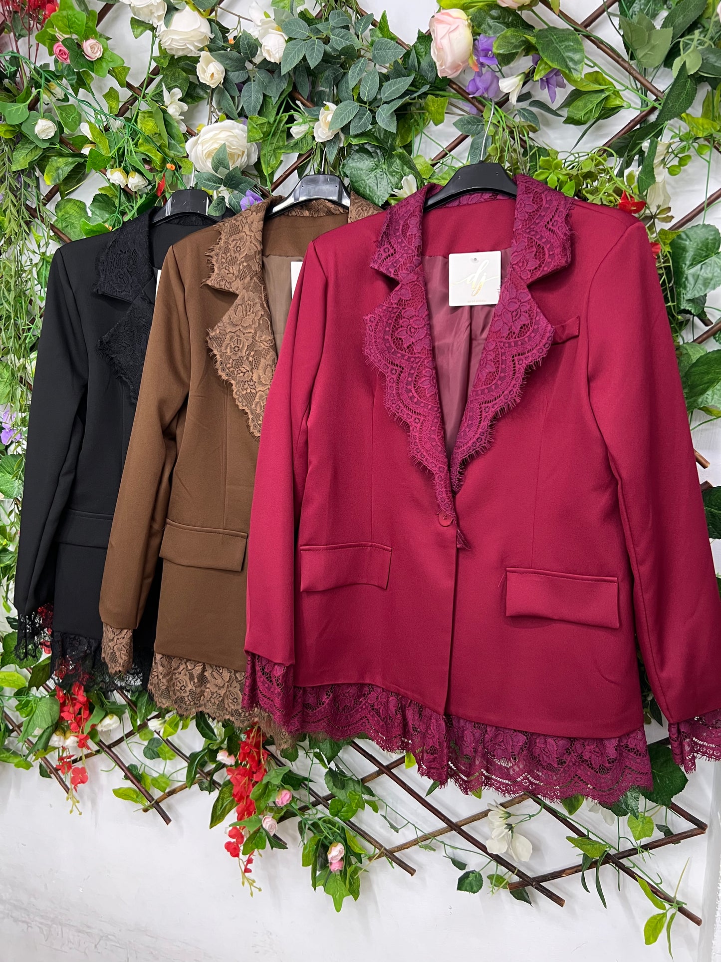 Americana Detalles Puntilla