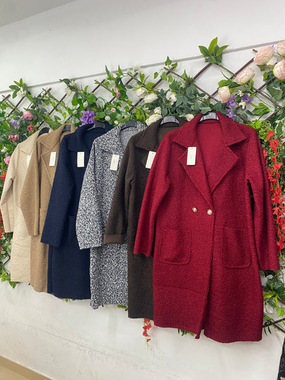 Abrigo Largo Ricitos