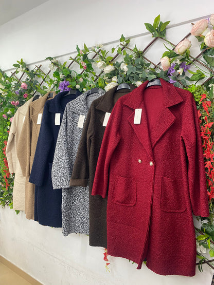 Abrigo Largo Ricitos