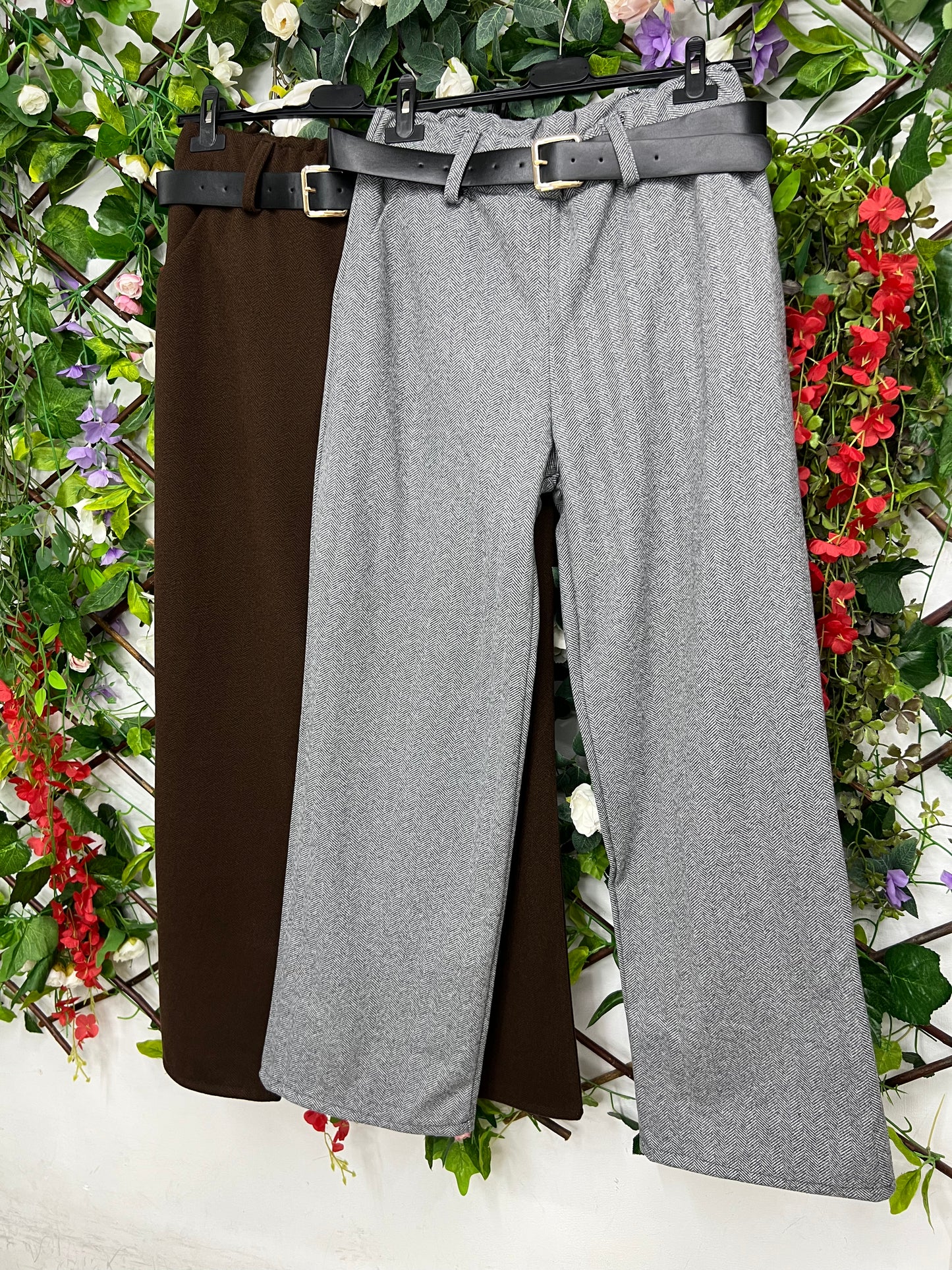 Pantalon Paño Cinturon