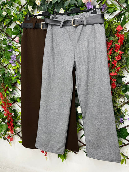 Pantalon Paño Cinturon