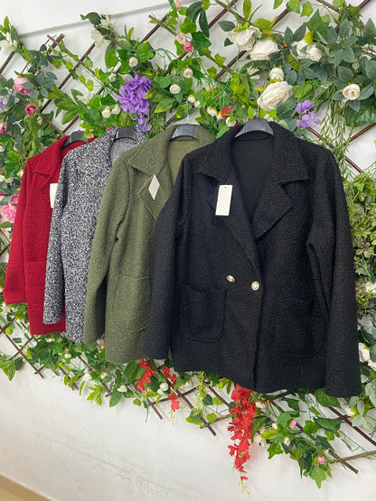 Abrigo Ricitos Corto