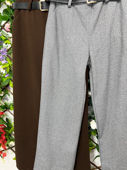 Pantalon Paño Cinturon