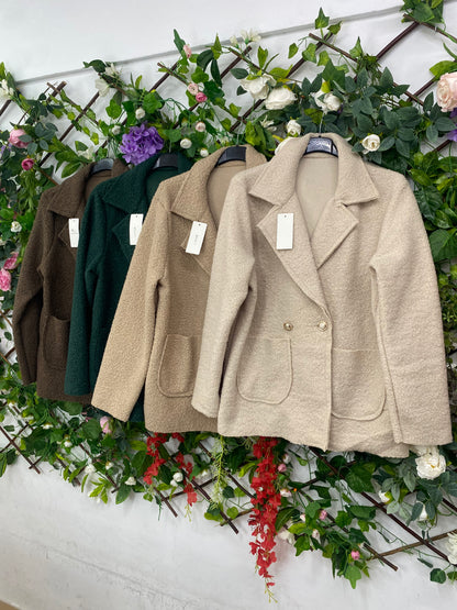 Abrigo Ricitos Corto