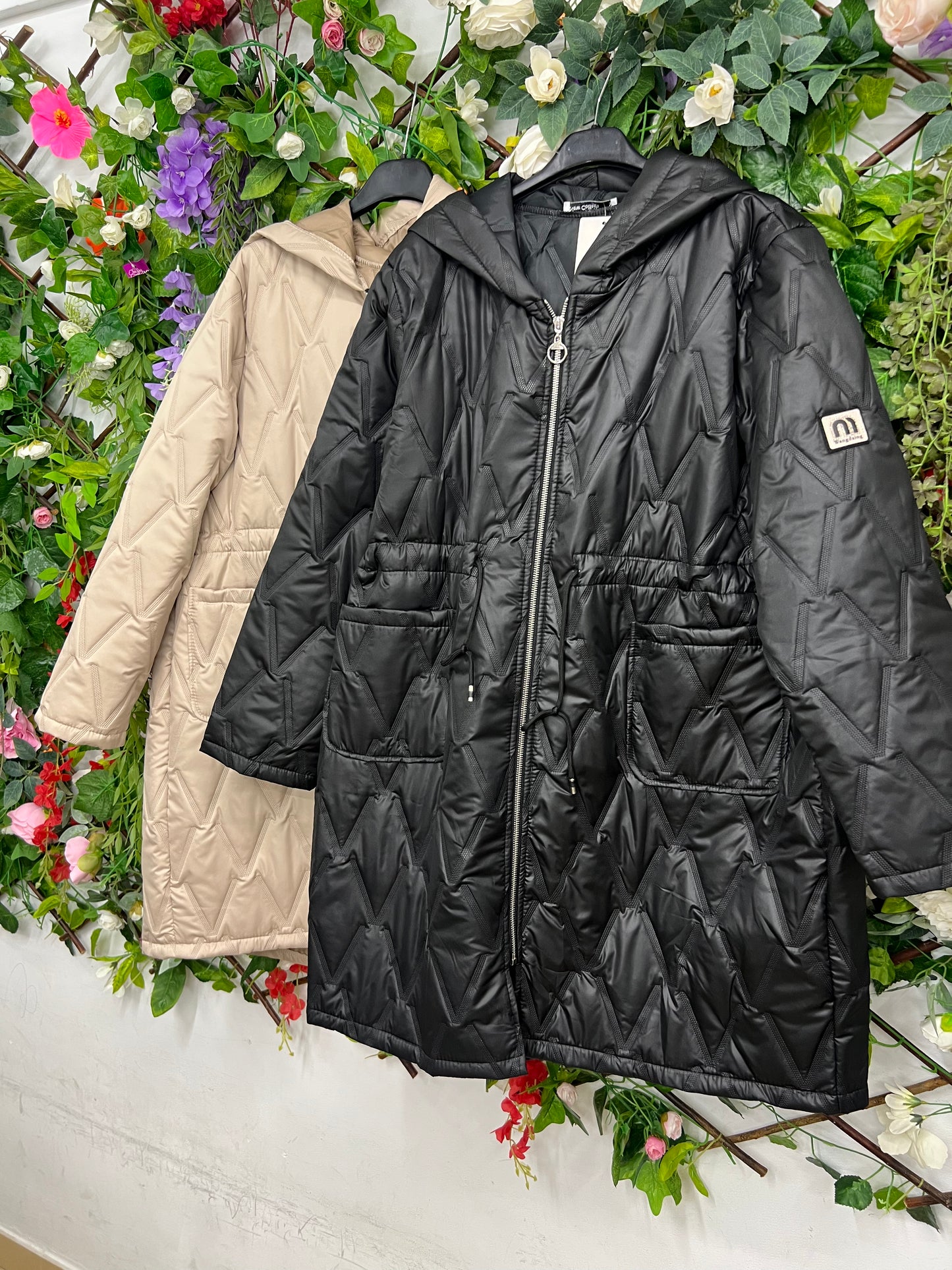 Abrigo Largo Acolchado