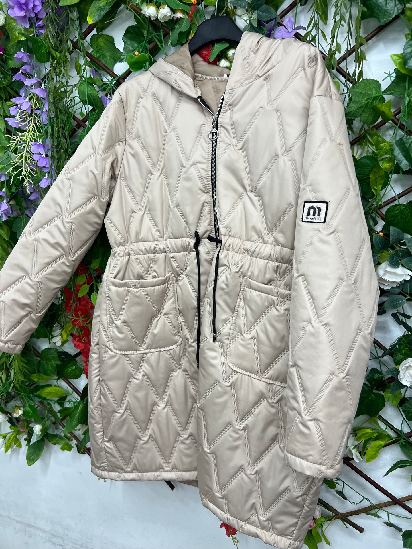 Abrigo Largo Acolchado