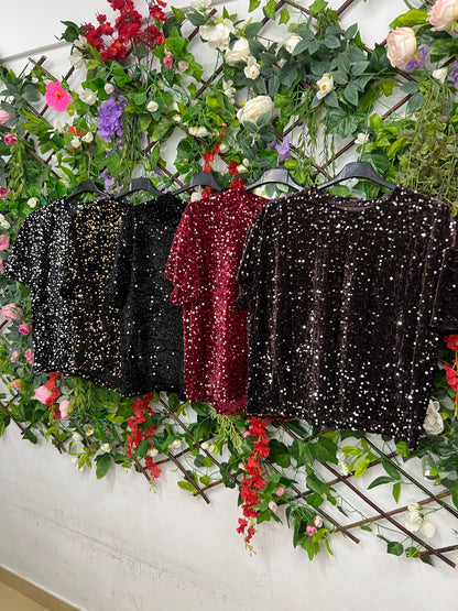 Camiseta Lentejuelas