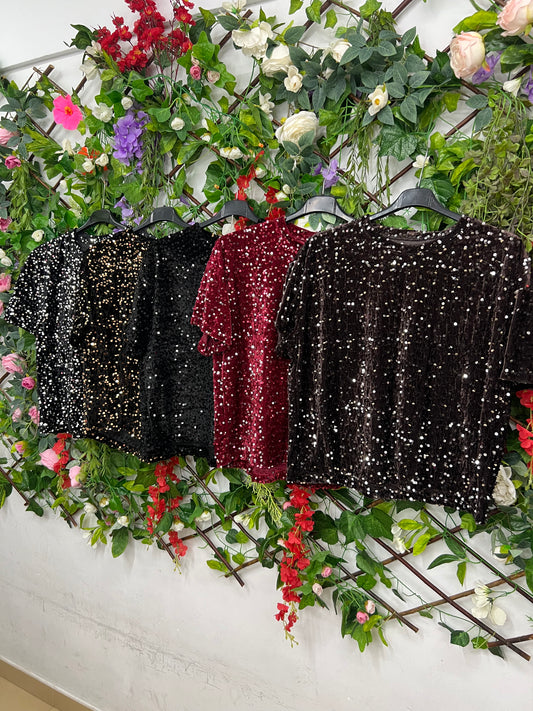 Camiseta Lentejuelas