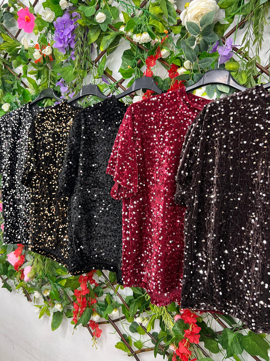 Camiseta Lentejuelas